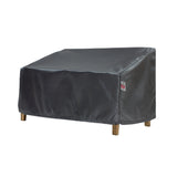 Summerset Shield Gold 2-Layer Polyester Fabric Outdoor Loveseat Cover - Charcoal Grey
