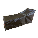 Summerset Shield Gold 2-Layer Polyester Fabric Outdoor Chaise Lounge Cover - 77x30", Charcoal Grey