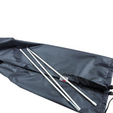 Summerset Shield Gold Weather Resistant 2-Layer Polyester Umbrella Cover - Charcoal Grey