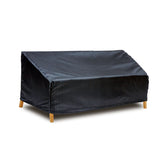 Summerset Shield Gold 2-Layer Polyester Fabric Outdoor Sofa Extra Wide Cover - 91.73x36", Charcoal Grey