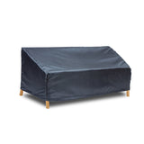 Summerset Shield Gold 2-Layer Polyester Fabric Outdoor Sofa Extra Wide Cover - 91.73x36", Charcoal Grey