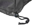 Summerset Shield Gold 2-Layer Polyester Fabric Outdoor Fire Table Cover - Charcoal Grey