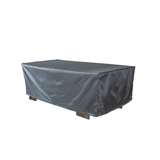 Summerset Shield Gold 2-Layer Polyester Fabric Outdoor Coffee Table Cover - Charcoal Grey