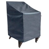 Summerset Shield Stacked Chair Cover Ultimate Protection for Your Outdoor Furniture 28" x 19" x 46" Mercury