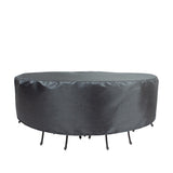 Summerset Shield Round/Square Table Chair Cover Ultimate Protection for Your Outdoor Furniture Mercury