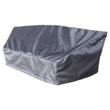 Summerset Shield Circular Wicker Sofa Cover Ultimate Protection for Your Outdoor Furniture 86"/45" x 36" x 32" Mercury