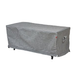 Summerset Shield Platinum 3-Layer Polyester Water Resistant Outdoor Fire Table Cover - Grey Melange