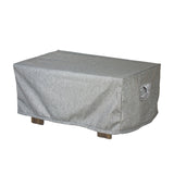 Summerset Shield Platinum 3-Layer Water Resistant Outdoor Coffee Table Cover - Grey Melange