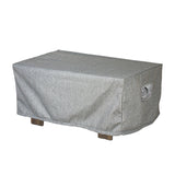Summerset Shield Platinum 3-Layer Water Resistant Outdoor Coffee Table Cover - Grey Melange
