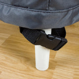 Summerset Shield Titanium 3-Layer Polyester Water Resistant Outdoor Fire Table Cover - Dark Grey