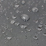 Summerset Shield Titanium 3-Layer Polyester Water Resistant Outdoor Fire Table Cover - Dark Grey