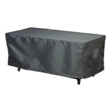 Summerset Shield Titanium 3-Layer Polyester Water Resistant Outdoor Fire Table Cover - Dark Grey