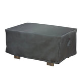 Summerset Shield Titanium 3-Layer Water Resistant Outdoor Coffee Table Cover - Dark Grey
