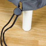 Summerset Shield Titanium 3-Layer Water Resistant Outdoor Fire Table Round Cover - Dark Grey