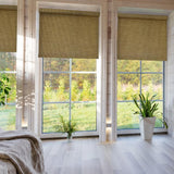 Versailles Marcellus Cordless Roman Light Filtering Shades For Windows Insides/Outside Mount Sand
