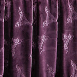 Eiffel Tower Premium Microplush Super Soft Embossed Pattern All Season 50" x 60" Throw Blanket, Plum