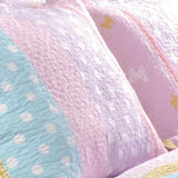 Greenland Home Fashion Polka Dot Stripe Sham - Standard 20x26", Multi