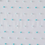 Saturday Knight Ltd Colorful Dot Fun And Fresh Design Fabric Bath Shower Curtain - 72x72"