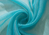 Ramallah Lonnie Grommet Curtain Panel - 54x90", Aqua