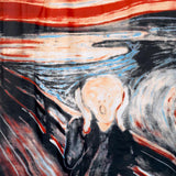 Carnation Home Fashions "The Scream" Museum Collection 100% Polyester Fabric Shower Curtain - Multi 70x72"