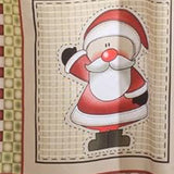 Carnation Home Fashions "Americana Holiday" Fabric Shower Curtain - Multi 70x72"