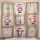 Carnation Home Fashions "Americana Holiday" Fabric Shower Curtain - Multi 70x72"