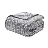 Plazatex Gracey Printed Luxurious Ultra Soft Lightweight Bed Blanket Multicolor