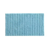 Chic Home Tyrion Luxury Plush Polycotton Blend Tufted Striped Non-Slip Bath Rug 24" x 40" Pale Blue
