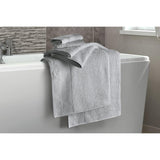 Chic Home Premium 6-Piece Pure Turkish Cotton Towel Set 2 Bath Towels, 2 Hand Towels, 2 Washcloths Grey