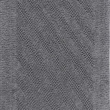 Knightsbridge Shooting Star 220 GSF Reversible Bath Rug Set - 2- Piece - 17"x24" and 21"x34", Silver