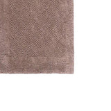 Knightsbridge Shooting Star 220 GSF Reversible Bath Rug Set - 2- Piece - 17x24 and 21x34", Stone