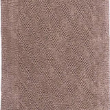 Knightsbridge Shooting Star 220 GSF Reversible Bath Rug Set - 2- Piece - 17x24 and 21x34", Stone