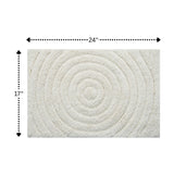 Knightsbridge Echo 220 GSF Non Skid Back Bath Rug 17" x 24"