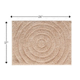 Knightsbridge Echo 220 GSF Non Skid Back Bath Rug 17" x 24"