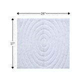 Knightsbridge Echo 220 GSF Non Skid Back Bath Rug 17" x 24"