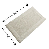 Knightsbridge Naples 220 GSF Non Skid Back Bath Rug 20 x 30
