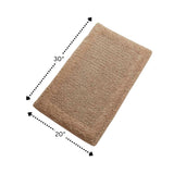 Knightsbridge Naples 220 GSF Non Skid Back Bath Rug 20 x 30