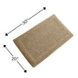 Knightsbridge Naples 220 GSF Non Skid Back Bath Rug 20 x 30