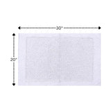 Knightsbridge Naples 220 GSF Non Skid Back Bath Rug 20 x 30