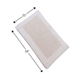 Knightsbridge Bella Napoli 220 GSF Reversible Bath Rug 21 x 34