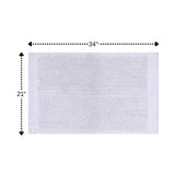 Knightsbridge Bella Napoli 220 GSF Reversible Bath Rug 21 x 34