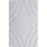 Knightsbridge Diamond 220 GSF Non Skid Back Bath Rug 21" x 34"