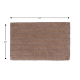 Knightsbridge Linear 220 GSF Reversible Bath Rug 21 x 34