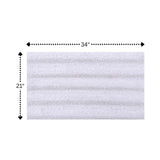 Knightsbridge Linear 220 GSF Reversible Bath Rug 21 x 34
