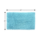 Knightsbridge Melbourne 220 GSF Non Skid Back Bath Rug 21 x 34