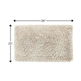 Knightsbridge Melbourne 220 GSF Non Skid Back Bath Rug 21 x 34