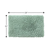 Knightsbridge Melbourne 220 GSF Non Skid Back Bath Rug 21 x 34