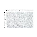 Knightsbridge Melbourne 220 GSF Non Skid Back Bath Rug 21 x 34
