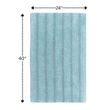 Knightsbridge Linear 220 GSF Reversible Bath Rug 24 x 40