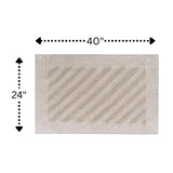 Knightsbridge Shooting Star 220 GSF Reversible Bath Rug 24 x 40